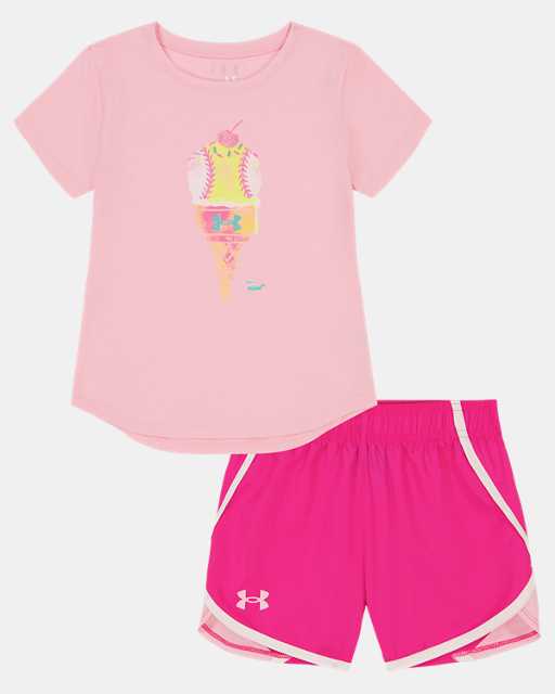 Infant Girls' UA Ice Cream Shorts Set